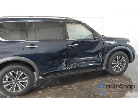 2019 Nissan Armada Sl from USA, damaged, VIN JN8AY2NC4K9581551